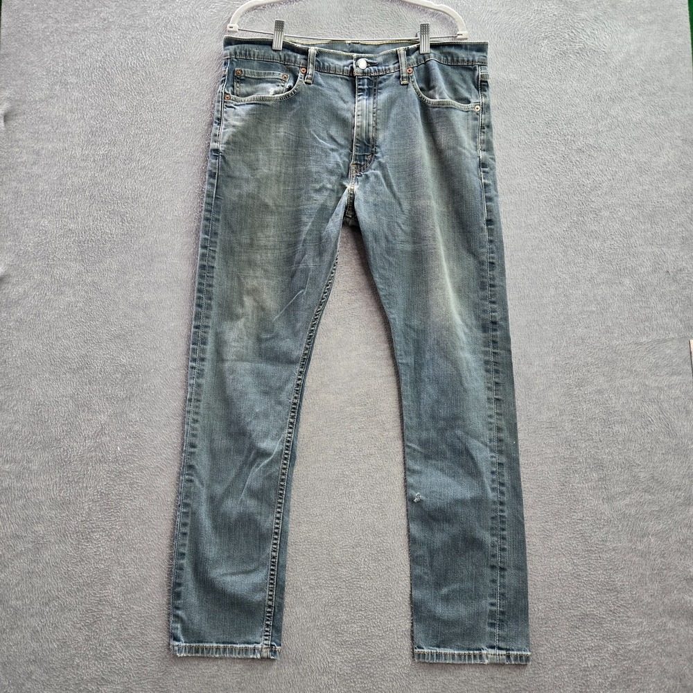 Levi's 505 Men Jeans 36x32 Denim Regular Fit Straight Mid Rise Pockets (36x29)